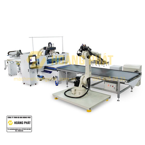 Máy CNC gia công trung tâm robo gắp phôi BJD X61-3